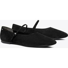 Tory Burch Black Ballerinas Tory Burch Mary Jane Ballet Ballerine Nero Donna