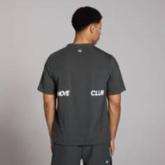 Men's Tempo Graphic Oversized T-Shirt - Washed Black