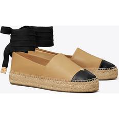 Strap Espadrilles Tory Burch Cap-Toe Espadrille - Ginger Shortbread/Perfect Black