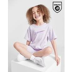 Other Sets Nike Girls' Swoosh T-Shirt Shorts Set Children - Purple