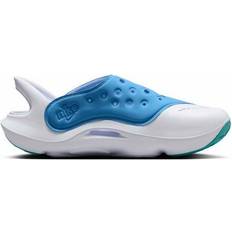 Nike Girls Sandals Children's Shoes Nike Aqua Swoosh Big Kids' Sandals - Blue