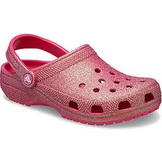 Synthetic Clogs PINK Classic Glitter Womens Sandals -