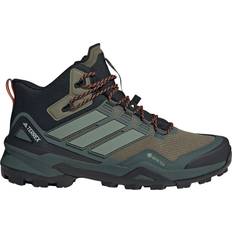 Adidas Hiking Shoes adidas Terrex Skychaser Mid GTX Hiking Boot - Olive Strata/Silver Green/Core Black