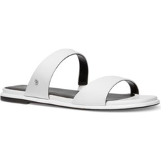 Michael Kors MK Jaida Leather Sandal - White