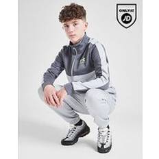 Green Tracksuits Children's Clothing Under Armour Colour Block Knit Tracksuit Junior - Grey