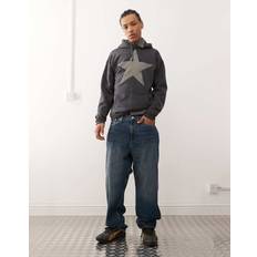 Weekday Galaxy Baggy Jeans Med Ledig Passform - Blå