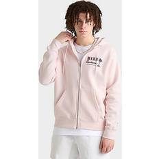 Nike Men's Club Fleece Hoodie - Light Soft Pink/Dark Raisin