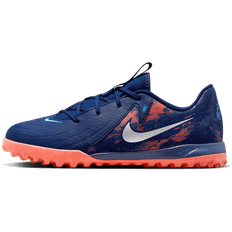 Nike Football Shoes Children's Shoes Nike Jr Phantom GX II Academy Haaland TF Turf Soccer - Blue