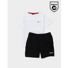 Berghaus Mountain T-Shirt Shorts Set Children - White