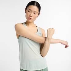 New Balance Women Tank Tops New Balance Women's Athletics Tank Top - Green