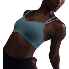 Blue - Sportswear Garment Bras Nike Zenvy Dri-FIT Soft Touch Alate Light Support Bra - Blue