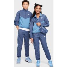 M Tracksuits Nike Sportswear Woven 1/4 Zip Tracksuit - Diffused Blue