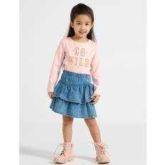 Lindex Women Skirts Lindex Skirt With Denim Look
