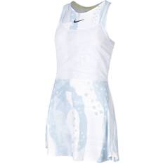Nike Sportswear Garment Dresses Nike Court Slam Women's Dri-FIT Printed Tennis Dress - White