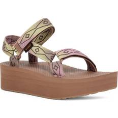 Dame - Gummi Vandresandaler Teva W's Flatform Universal Sunscape - WSSN
