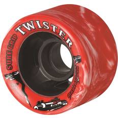 Inlines & Roller Skates Sure-Grip Twister Roller Skate Wheels 8-Pack 62MM