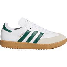 Adidas Golf Shoes adidas Samba 2025 Golf Shoes - White/Green/Gum