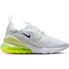 Nike Air Max 270 Grade School Boys' Shoe - White/Limelight/Vast Grey/Anthracite