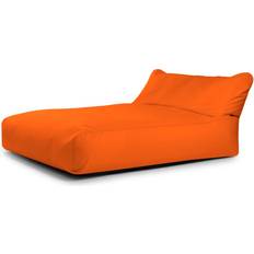 Orange Solsängar Slowdown Soffa Sunbed Colorin Utemöbler Färg Orange