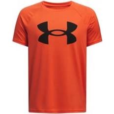 Red Tops Under Armour Big Logo T-Shirt Boys - Orange
