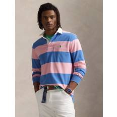 Polo Ralph Lauren Grøn Tøj Polo Ralph Lauren Rugby Med Ikonlogo Og Striber - Pink/Blå
