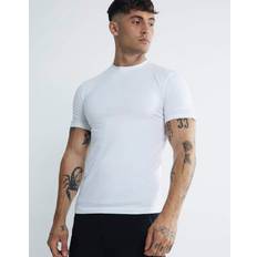 River Island Mens Muscle Fit T-Shirts - White
