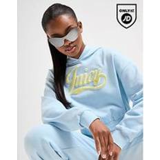 Juicy Couture Script Boucle Logo Hoodie - Blue
