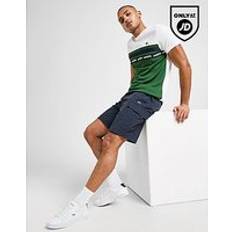 Men - Natural Trousers & Shorts Lacoste Woven Cargo Shorts - Navy