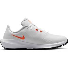 Unisex Golf Shoes Nike Infinity G NN Golf Shoes - White/Safety Orange/Black