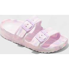 Cat & Jack Kids' Noa Blown EVA Footbed Sandals Blue/Purple