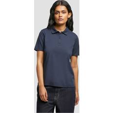Urban Classics Dam Pikétröjor Urban Classics UC Ladies Sorona Polo Tee - Navy