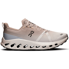 On Brown Running Shoes On Mens Cloudsurfer Trail Waterproof - Desert