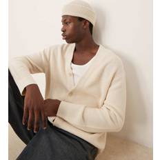 Abercrombie & Fitch Cardigans Abercrombie & Fitch Cropped Preppy Cardigan Cream