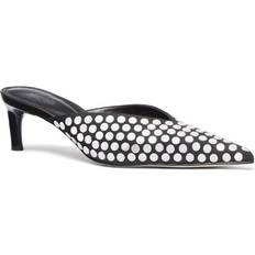 Michael Kors Højhælede sko Michael Kors Kasia Studded Mule - Black