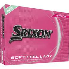 Srixon Soft Feel Brite Orange Golf Balls 12-Pack Pink