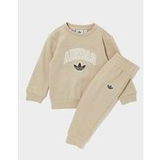 Adidas Tracksuits Children's Clothing adidas Varsity Crew Tracksuit Infant - Beige
