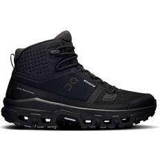 On Hiking Shoes On Cloudrock Mid Waterproof Hiking Boots - Black