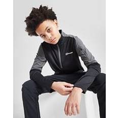 Long Sleeves Tops Berghaus Trek 1/4 Zip Top Junior - Black