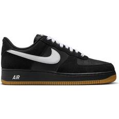 Nike air force 1 07 white black Nike Air Force 1 '07 LV8 Men's Shoe - Black/White/Gum Light Brown