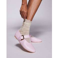 Ballerinaskor Med Spänne - Rosa