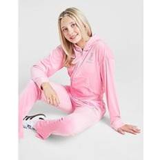 Juicy Couture Girls' Crop Full Zip Flare Tracksuit - Pink