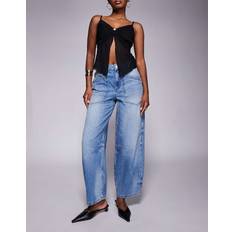 L Jeans River Island Front Pocket Detail Jeans - Blue