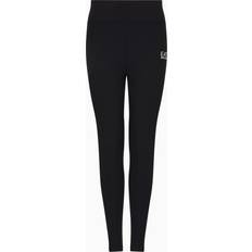 EA7 Dam Byxor & Shorts EA7 Emporio Armani High Waist Poly Leggings - Black