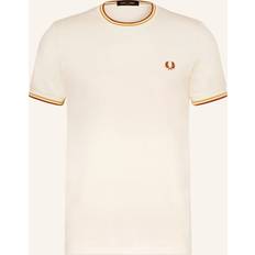 Men - Natural Clothing Fred Perry Twin Tipped T-Shirt - Off White