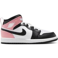 Nike Jordan 1 Mid PS - White/Rust Pink/Black