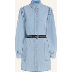 Karl Lagerfeld Kjoler Karl Lagerfeld Jeans Blusekjole - Lyseblå