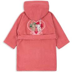 Konges Sløjd Nattplagg Konges Sløjd Terry Bathrobe Embroidery Gots - Flamingo Plume