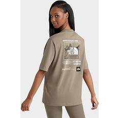 Brown - Women T-shirts The North Face Tech Graphic Boyfriend T-Shirt - Brown