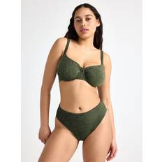 Gröna Bikiniunderdelar Lindex Högmidjad Bikiniunderdel Med Lurex