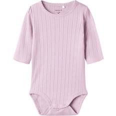Purple Bodysuits Children's Clothing Name It NbfBega - Winsome Orchid
